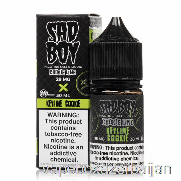 Vape Azerbaijan Keylime Cookie - Sadboy Salts - 30mL 28mg